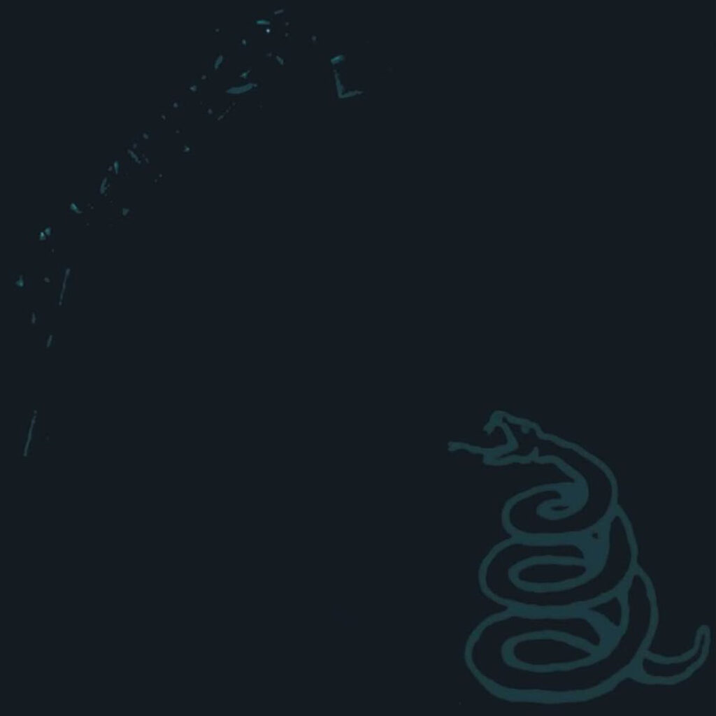 The Black Album “Metallica” (1991) Cover Art Metallica