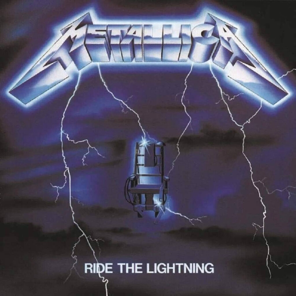 Ride the Lightning (1984) Cover Art Metallica