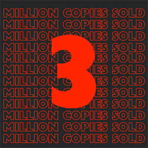 3 million copies sold