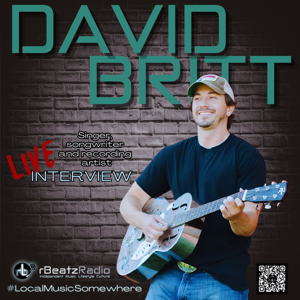 David Britt Interview Image rBeatz Radio Studio Inteview 0824