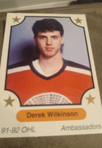 Derek “Wilkie” Wilkinson, hockey star & Charlotte Checkers Sr. VP of Hockey Operations, talks choices, talent and passion 3 Player Card Derek Wilkinson Charlotte Checkers Sr VP of Hockey Operations Junior Checkers Oui Talk Raw 2024 rbeatz radio