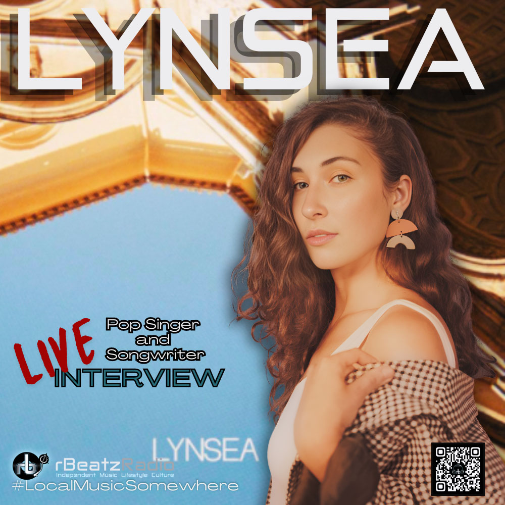 Lynsea Charlotte SInger Songwriter hormones Interview Image rBeatz Radio Studio Inteview 0824