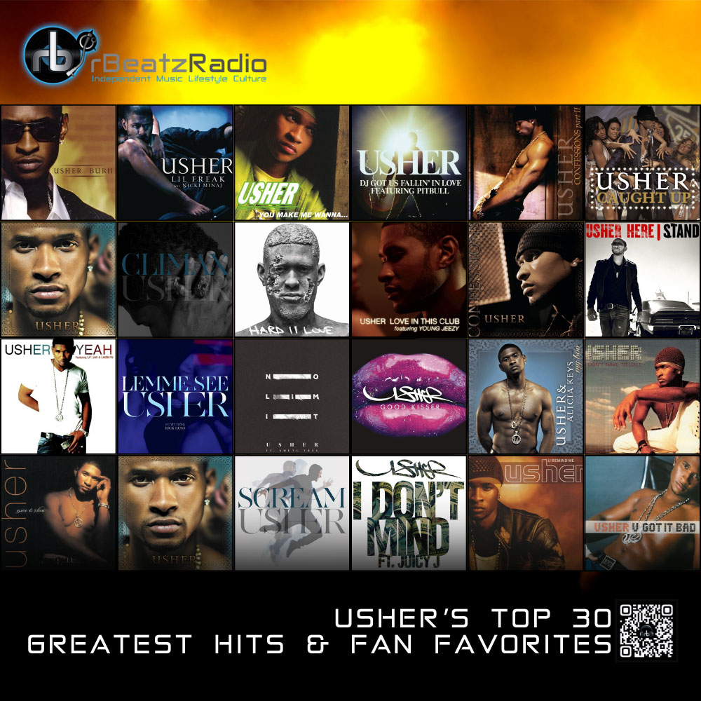 Usher's Top 30 Greatest Hits Fan Favorites Editor's Pick 0325