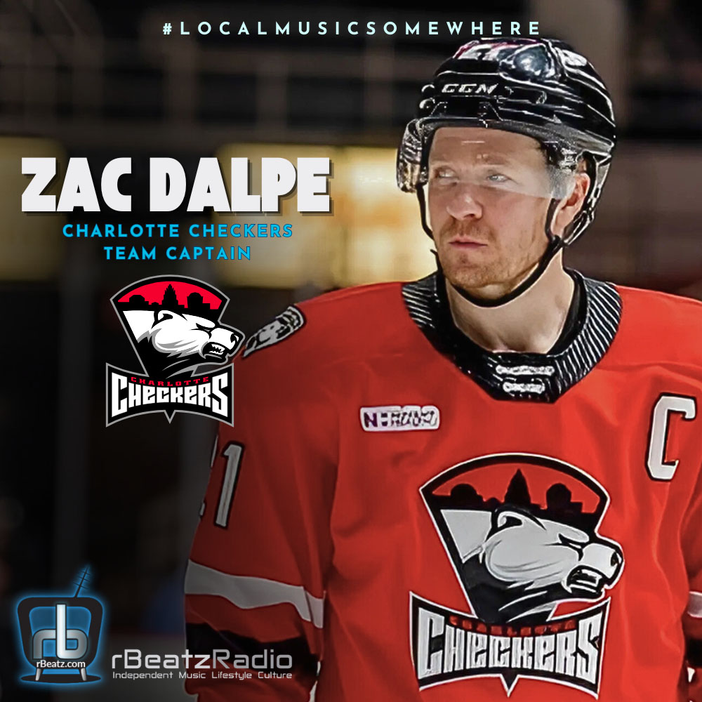Captain of Vibes: Zac Dalpe of the Charlotte Checkers Talks Music with Greazy Keyz